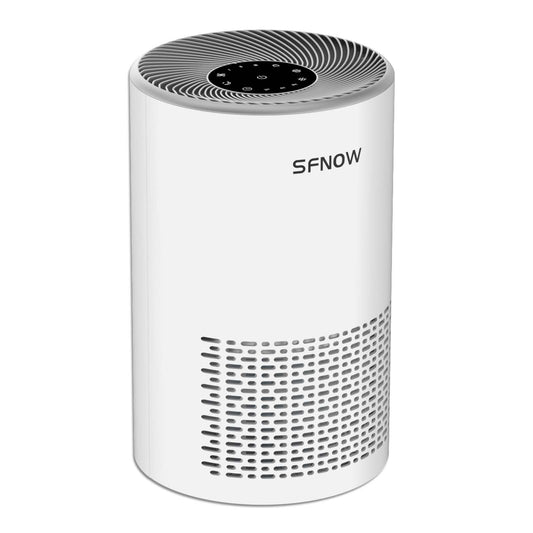 Air Purifiers for Bedroom, SFNOW H13 True HEPA Air Filter, Quiet Air Cleaner removes Dust Smoke Pollutants Odor ,4 Fan Speeds, Timer,Portable Small Air Purifier for Home, Office, Living Room